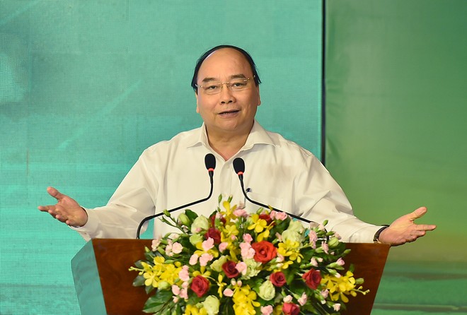 Thủ tướng hoan nghênh việc xây dựng nền công nghiệp nông nghiệp Việt Nam. - Ảnh: VGP/Quang Hiếu