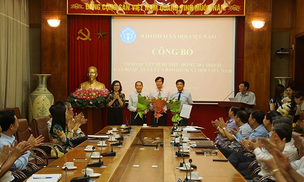 Bổ nhiệm nhân sự chủ chốt Bảo hiểm xã hội Việt Nam