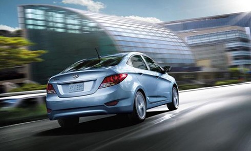 Hyundai Accent 2014, một trong những mẫu xe có tỉ lệ tử vong cao nhất khi tai nạn xảy ra.