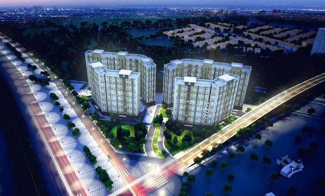 Phối cảnh dự án Xuân Mai Complex thuộc Khu đô thị Dương Nội