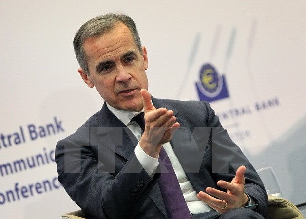 Thống đốc Ngân hàng trung ương Anh (BoE) Mark Carney. (Ảnh: AFP/TTXVN)