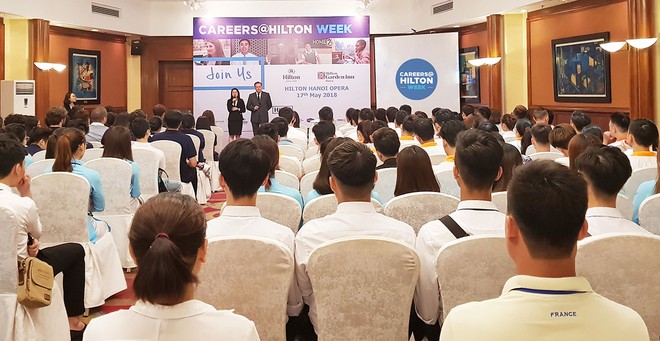 Hilton tổ chức tuần lễ Hướng nghiệp Careers@Hilton năm thứ 5