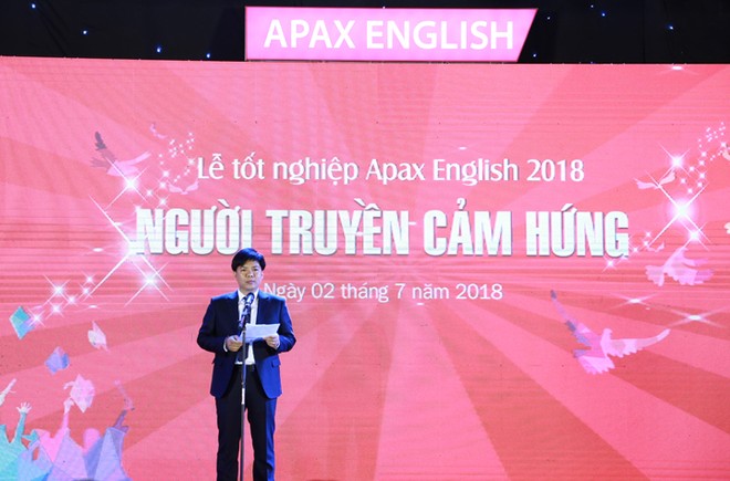 Ông Nguyễn Ngọc Thủy -  Người sáng lập kiêm Chủ tịch HĐQT Egroup phát biểu tại sự kiện