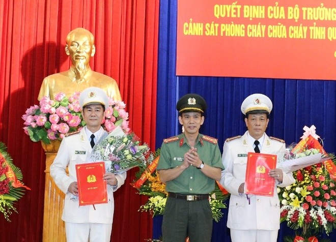 Trao quyết định bổ nhiệm lãnh đạo Công an tỉnh Quảng Ninh