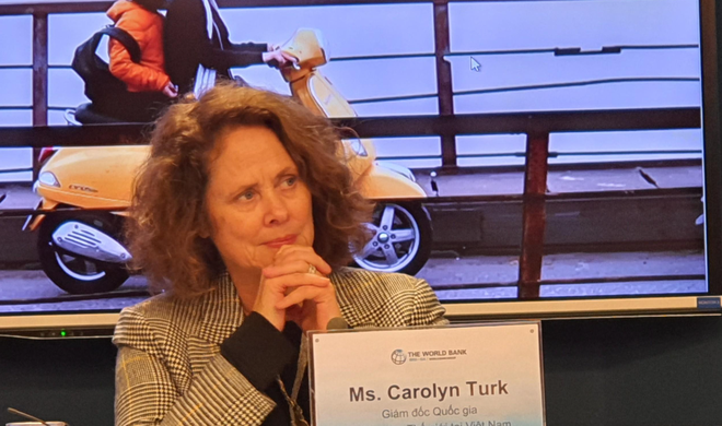 Bà Carolyn Turk, Giám đốc Quốc gia Ngân hàng Thế giới tại Việt Nam