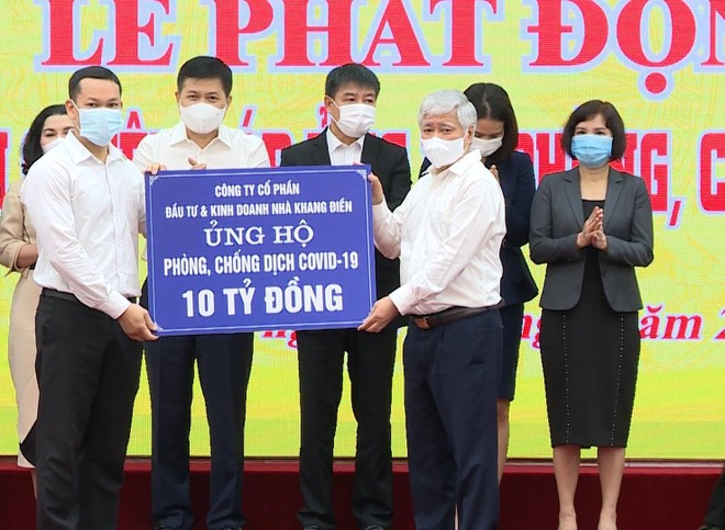 Khang Điền ủng hộ 20 tỷ đồng mua vaccine phòng chống dịch Covid-19 