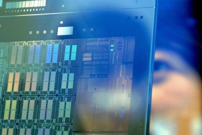 Nvidia và Advanced Micro Devices đã cấm xuất khẩu một số dòng chip dành cho công nghệ điện toán, trí tuệ nhân tạo sang Trung Quốc nếu không được cấp phép. Ảnh: AFP