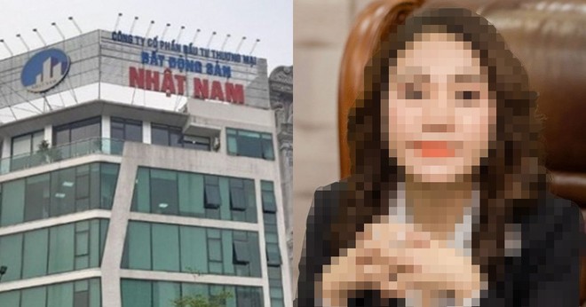 Bà Vũ Thị Thuý - CEO Bất động sản Nhật Nam vừa bị Công an TP. Hà Nội khởi tố, ra lệnh bắt tạm giam ngày 8/9/2023.