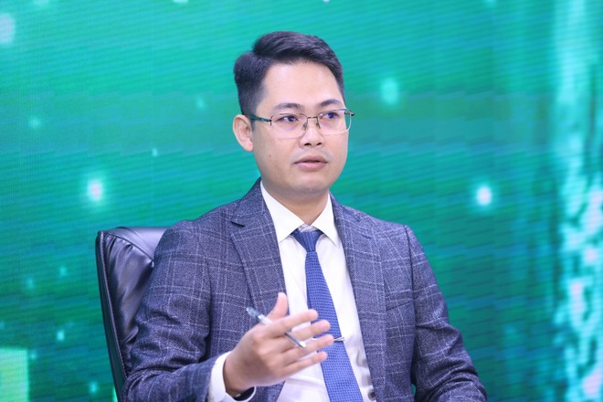Ông Trần Hoàng Sơn, Giám đốc Chiến lược thị trường của Chứng khoán VPBankS. Ảnh Dũng Minh