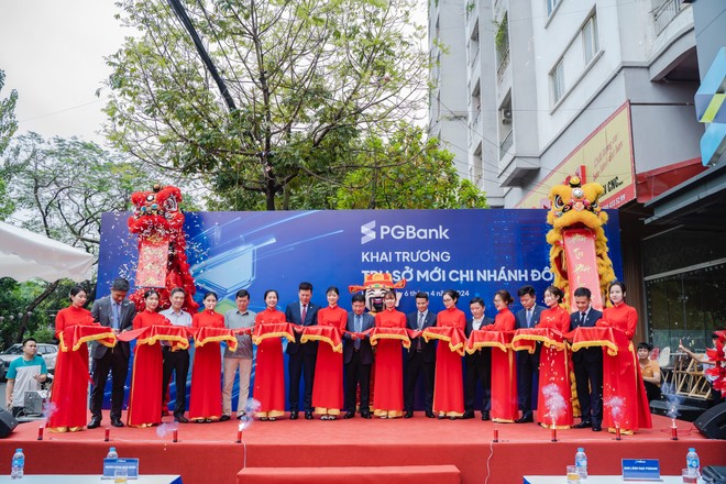 PGBank khai trương trụ sở mới Chi nhánh Đông Đô và phòng giao dịch Liễu Giai
