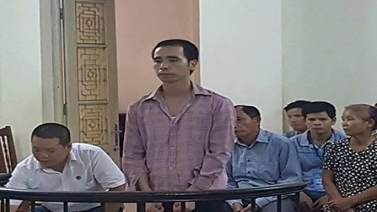 Bị cáo Hùng lĩnh án 14 năm tù.