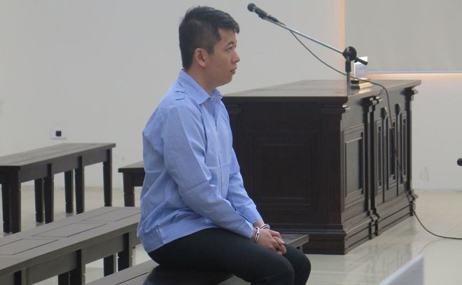 Bị cáo Trịnh Anh Minh tại Tòa