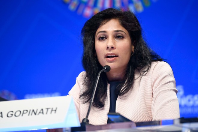 Gita Gopinath, Nhà kinh tế trưởng của IMF. Ảnh: Getty Images
