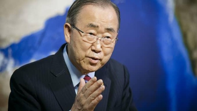 Ông Ban Ki-moon, cựu Tổng Thư ký Liên Hợp Quốc