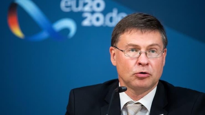 Valdis Dombrovskis, Phó chủ tịch điều hành Ủy ban châu Âu