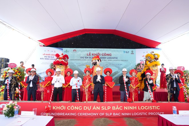 SLP khởi công xây dựng dự án SLP Bắc Ninh Logistic