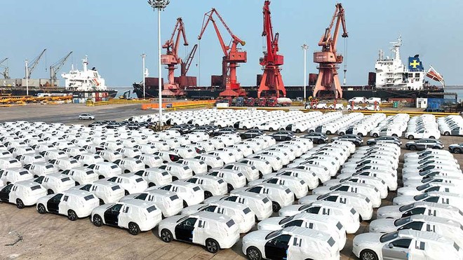 Trung Quốc tuyên bố vượt qua Nhật Bản, trở thành nước xuất khẩu ô tô lớn nhất thế giới