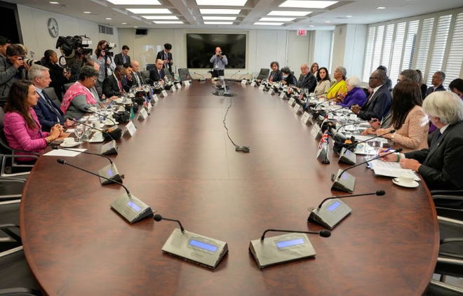 Các Bộ trưởng Tài chính G7 cam kết giữ ổn định tài chính và đa dạng chuỗi cung ứng