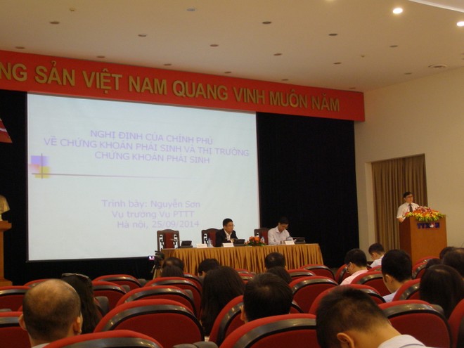 Hội thảo khung pháp lý về chứng khoán phái sinh và TTCK phái sinh tại Việt Nam