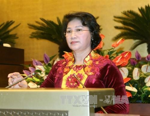Chủ tịch Quốc hội Nguyễn Thị Kim Ngân - Ảnh: TTXVN