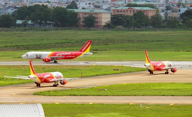 Vietjet tăng thêm 500 chuyến bay các chặng từ Hà Nội, TP. HCM