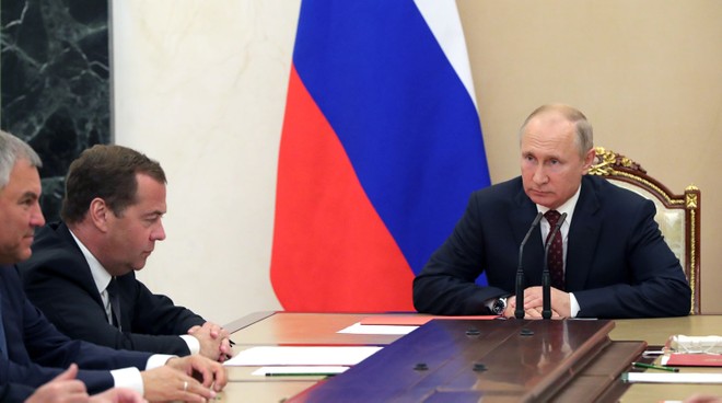 Tổng thống Nga Vladimir Putin. Ảnh: RIA Novosti