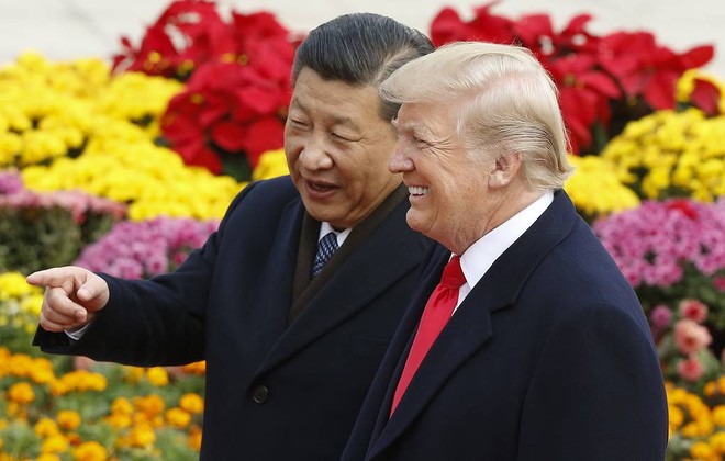 Chủ tịch Trung Quốc Tập Cận Bình Tổng thống Mỹ Donald Trump. Ảnh: Getty Images.