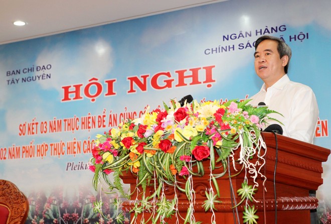 Thống đốc NHNN Nguyễn Văn Bình phát biểu tại Hội nghị