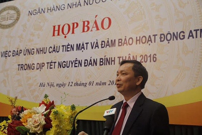 Phó thống đốc Ngân hàng Nhà nước Đào Minh Tú 