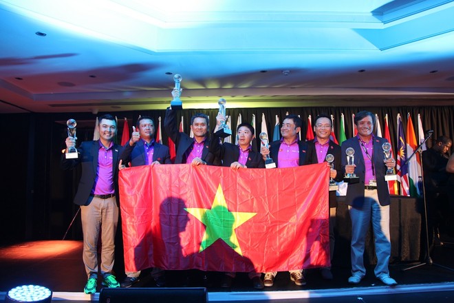 Tuyển Golf Việt Nam thắng lớn ở WAGC 2016 tại Nam Phi