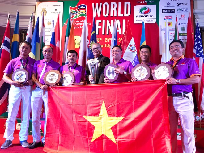 TPBank WAGC đưa tuyển golf Việt Nam chiến thắng tại Vòng chung kết WAGC thế giới	