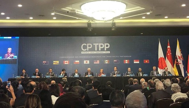 CPTPP chính thức được 11 nước thành viên ký kết tại Chile ngày 8/3/2018.