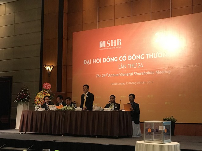 Ông Đỗ Quang Hiển, trả lời cổ đông tại Đại hội đồng cổ đông thường niên 2018