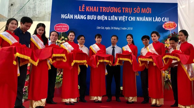LienVietPostBank khai trương trụ sở mới chi nhánh Lào Cai 