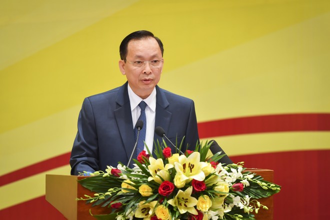 Ông Đào Minh Tú, Phó Thống đốc Ngân hàng Nhà nước Tại Hội nghị triển khai nhiệm vụ ngân hàng năm 2019.