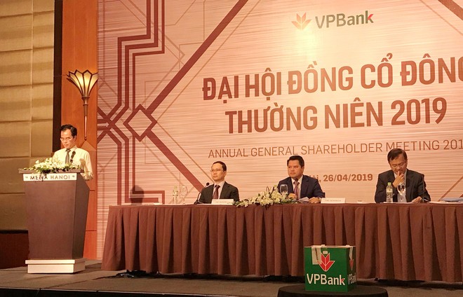ĐHĐCĐ VPBank: Kế hoạch năm 2019 là tham vọng