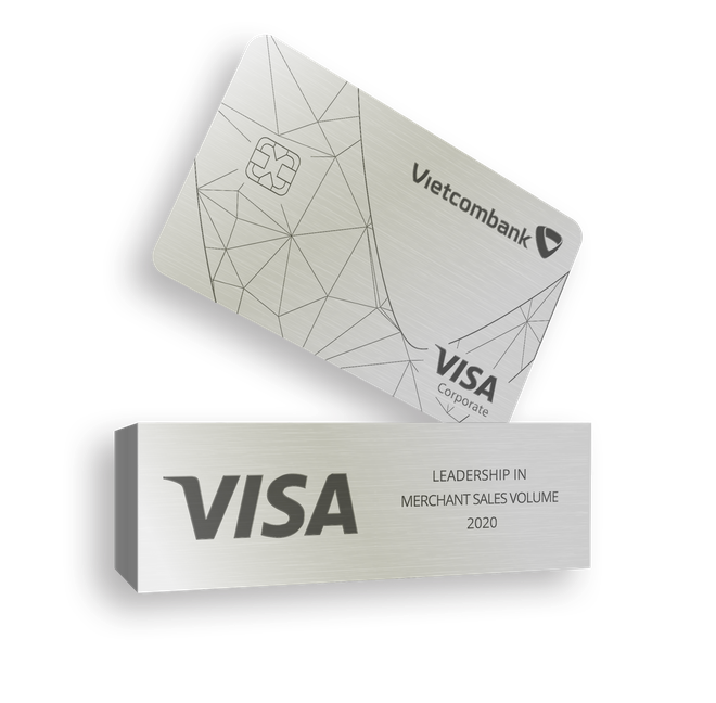 Vietcombank nhận hàng loạt giải thưởng do Visa trao tặng 