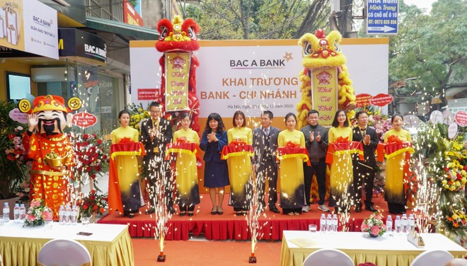 BAC A BANK khai trương chi nhánh Thanh Trì 