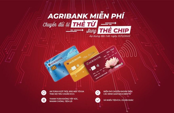 Hãy thử sử dụng thẻ chip của Agribank để được miễn phí các giao dịch thanh toán tại các điểm bán hàng. Thẻ chip của Agribank cho phép bạn đặt mật khẩu bảo vệ và thực hiện các giao dịch an toàn hơn. Hãy xem hình ảnh sản phẩm để biết thêm chi tiết!
