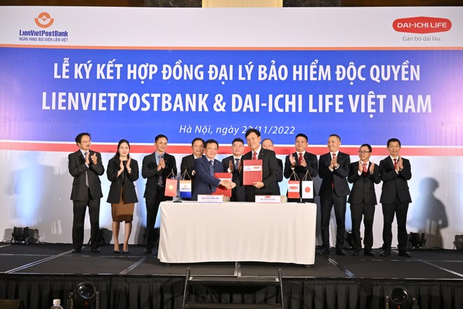 LienVietPostBank và Dai-ichi Life Việt Nam ký hợp đồng độc quyền 15 năm