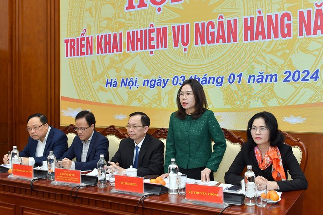 Bà Hà Thu Giang, Vụ trưởng Vụ Tín dụng các ngành kinh tế, NHNN