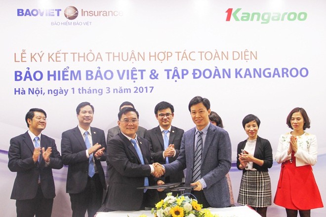 Bảo hiểm Bảo Việt ký kết thỏa thuận hợp tác với Tập đoàn Kangaroo 