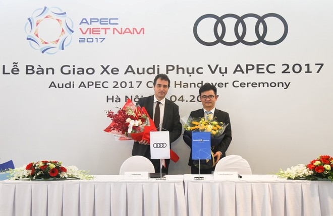 Bảo Việt bảo hiểm đoàn xe Audi tại APEC 2017   