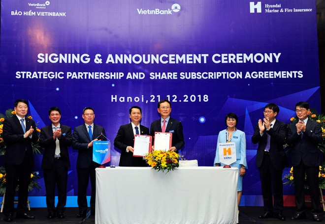 Bảo hiểm VietinBank bán 25% cổ phần cho Hyundai