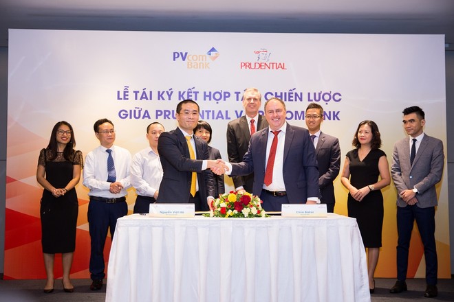Prudential Việt Nam và Pvcombank tái ký kết thỏa thuận hợp tác chiến lược phân phối sản phẩm