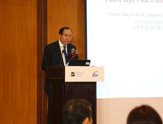 Ông Phạm Hồng Sơn, Phó chủ tịch UBCKNN phát biểu tại Hội thảo.
