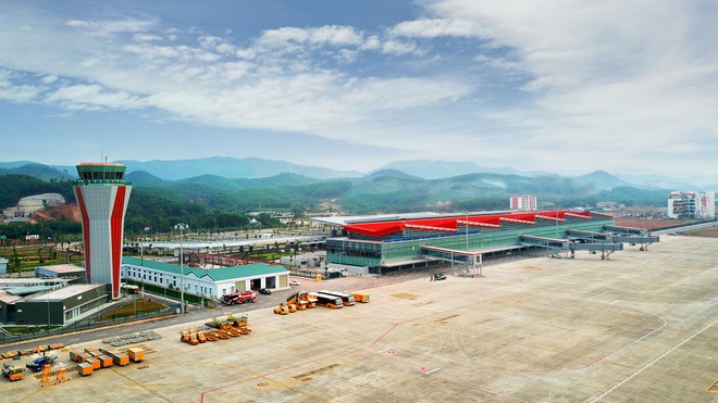 Cảng hàng không quốc tế Vân Đồn (tỉnh Quảng Ninh), một công trình được xây dựng theo hình thức PPP 