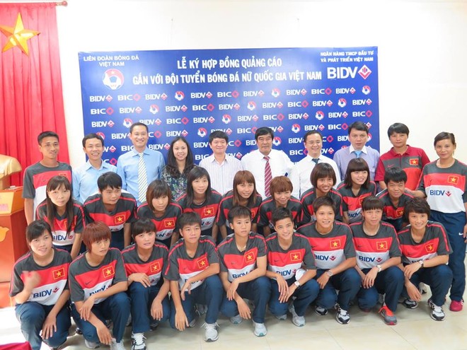 BIC tài trợ bảo hiểm cho đội tuyển bóng đá nữ Việt Nam