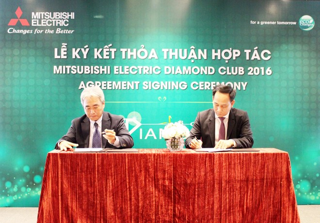 Mitsubishi Electric Việt Nam ký kết đối tác chiến lược với MEVN Diamond Club