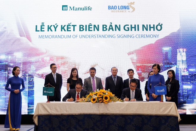 Manulife Việt Nam hợp tác với Bảo Long 